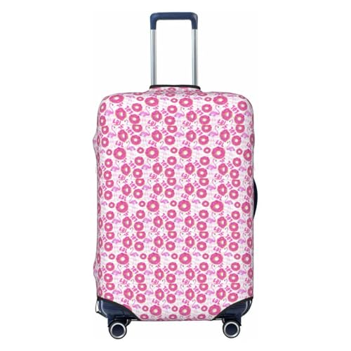 Housse pour valise rigide extensible noire anti-rayure cabine L