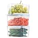 Komax Biokips Large Food Storage Container 81oz. (set of 3) - Airtight, Leakproof With Locking Lids - BPA Free Plastic - Microwave, Freezer and Dishwasher Safe - Great For Fruit & Vegetables