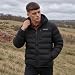 Calvin Klein Herren San Gabriel Jacke - Schwarz Luxe - M