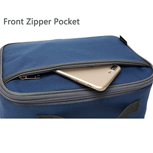 Flowfly Kids Lunch Box Insulated Soft Bag Mini Cooler Back To School Thermal Meal Tote Kit For Girls, Boys,Cyan #TOP5