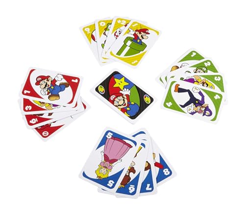 Mattel Games UNO Super Mario Kartenspiel, ab 7 Jahren, 2-10 Spieler – Ansicht 5