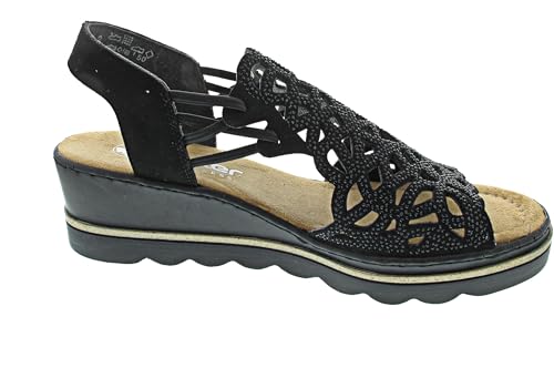 Rieker Women's Wedge Sandals3
