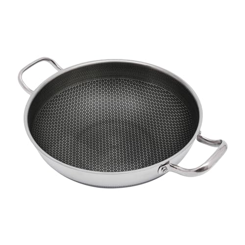 Wok de acero inoxidable 316 de 12.59 pulgadas con tapa miniatura 5