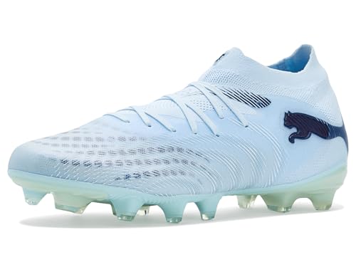 Puma, Womens, Future 9 Pro Firm, Artificial Ground Soccer Cleats, ICY Blue/Blue Jewel, 10.5, B - Medium