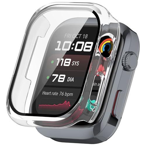 Senter Huawei Watch D2�p�P�[�X �X�g���[�g�G�b�W PC�t�����g&�o�b�N�o���p�[ �����K���X�X�N���[���v���e�N�^�[360�ی�J�o�[ Huawei Watch D2�p