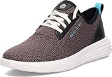 Cole Haan Men's GRANDSPORT Journey Knit Sneaker, Charcoal Gray/Black/Nimbus Cloud, 10