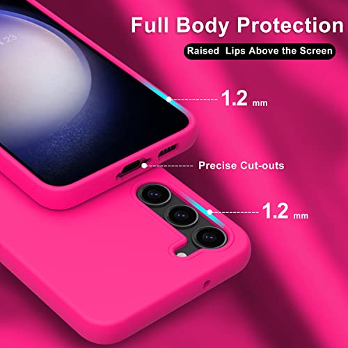Coque Samsung S23 Plus silicone liquide pour stopper les micro-rayures
