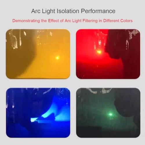 Transparent Welding Screen - Fire Resistant, Grommeted Safety Shield for Industrial Use, Heavy Duty, Clear Privacy Barrier for Welding and Fabrication