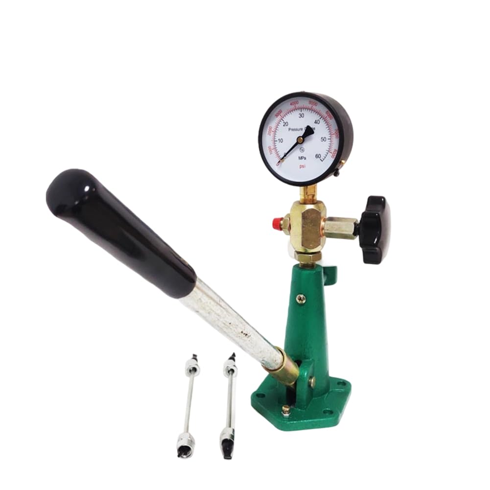 Comprobador de Inyectores S80H, Comprobador de Inyectores de Bomba de Aceite, Calibrador de Inyectores Common Rail, Manómetro de 0 A 60 MPA