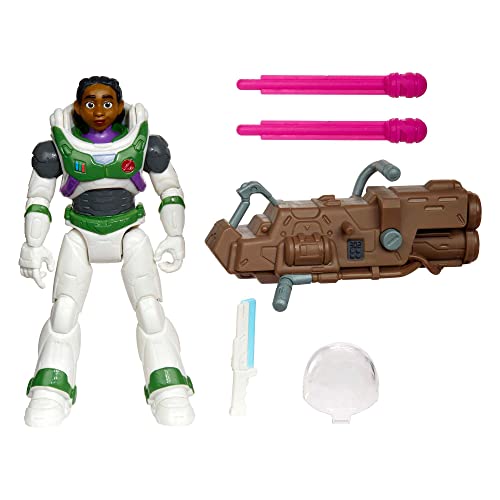 Disney Pixar Lightyear Mission Equipped Izzy Hawthorne Figure with Laser Blade Strike Acti