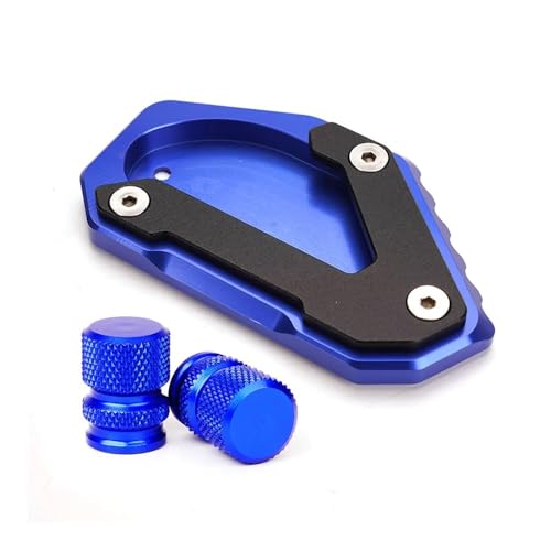 Plaque support latéral béquille VSTROM DL650 pour stationner en voyage