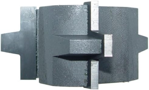 Magnate M013 Wedge Groove Shaper Cutter - Groove Profile; 1-1/8" Cutting Height; 3/4" Bore
