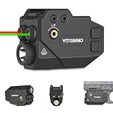 500lm Pistol Light and Red Green Laser Combo,Slidable Weapon Light and Laser Beam for Guns with Picatinny (Red and Green)
