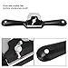 Curved Blade Spokeshave Two Handed Mini Planer Tool Manganese 9 Inch Adjustment Woodworking Cutting Plane Spokeshave Hand Trimming Tool