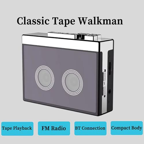 Reproductor de casete Bluetooth inalámbrico con auto-reverse y rebobinado rápido 2