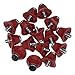 Viodmss 12 Pcs Football Boot Studs Rugby Studs Turf 13mm M5 Screw Shoes Spikes, Soccer Studs for Competition Training Red