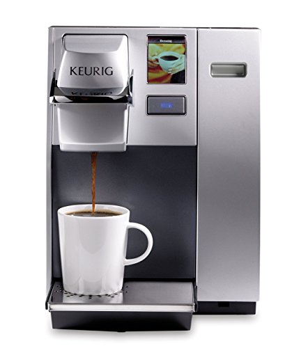 KeurigK155 Office Pro Single Cup Commercial K-Cup Pod Coffee Maker, Silver (Renewed)