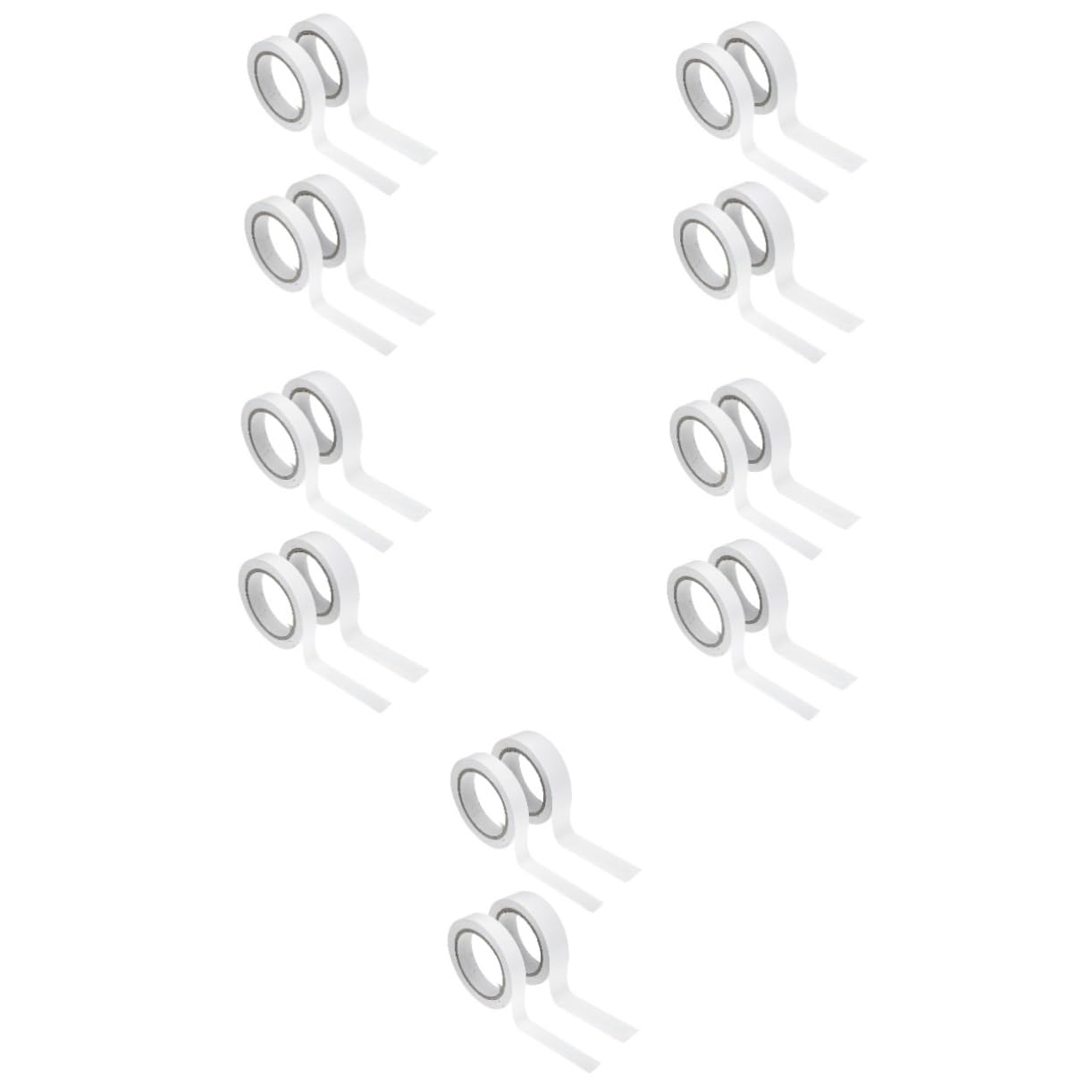 Gadpiparty 5 Set Nastro Biadesivo Ultra Adesivo Nastro Adesivo Multipurpose Per Casa E Ufficio Bianco Per Scrapbooking E Decorazioni Adatto 4 * 5