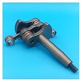 Performance d'équilibre de puissance : le vilebrequin de bielle de vilebrequin de scie à chaîne peut se déformer et se fracturer dans des conditions de travail extrêmes, avec une rigidité, une résistance à la fatigue et une résistance à l'usure élevées.