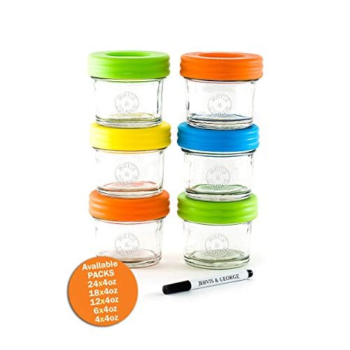 Glass Baby Food Storage Containers