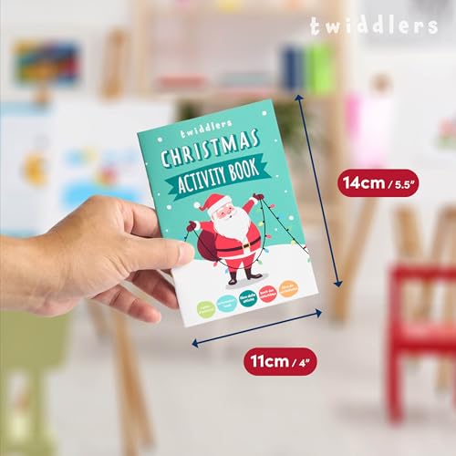 THE TWIDDLERS - 36 Mini Christmas Puzzle Books, A6 Size - Perfect as Party Bag Fillers for Kids, Stocking Fillers, Favours & Christmas Classroom Prizes - Image 7