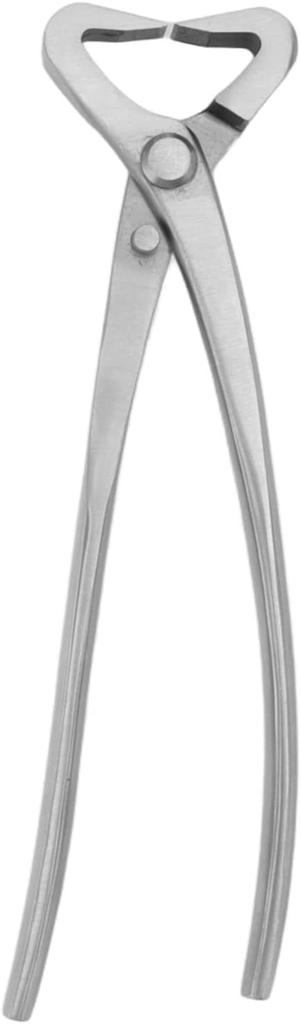 Professional Bonsai Trunk Splitter, 20cm Chrome Alloy Branch Pruning Tool with 1.1cm Concave Cutting for Garden Plants, Trees, Indoor and Outdoor Use