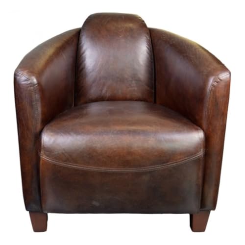 Moe's Home Collection Salzburg Club Chair, Brown