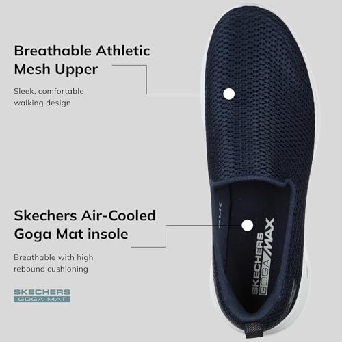 image for Skechers Women's Go Walk Joy Sneaker – 5GEN Cushioning, Air-Cooled G