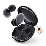 Duppiie Pro Ear Plugs for Sleep |47dB SoundTarget Certified|Acoustic-Engineered with Cloud-Like Comfort|Triple-Layer Noise Isolation|Durable 8-Size Fit for Sleep/Office/Travel (Black, Medium)