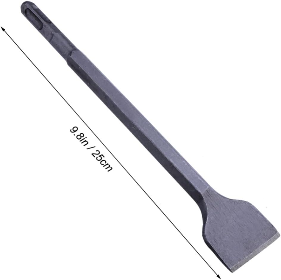 ARTIBETTER Advanced Steel Electric Hammer Chisel Flat Tile Chisel for -plus Rotary Hammer Heavy Duty Tool for Breaking Brick and Masonry with Storage Case