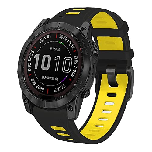 Bracelet montre Garmin Fenix 5 Plus silicone interchangeable 22mm - 3