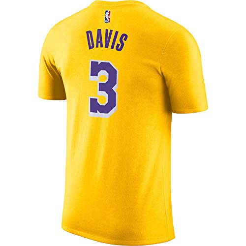 Image of Outerstuff NBA Youth Performance Game Time Team Color Player Name and Number Jersey T-Shirt
