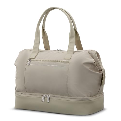 Samsonite Weekender Duffel Bag - Limestone Grey, Polyester, 18