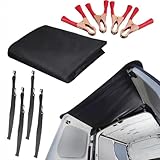 Toldo impermeable y duradero para autocaravanas y autocaravanas con tela Oxford 600D resistente a la intemperie (tamaño pequeño)