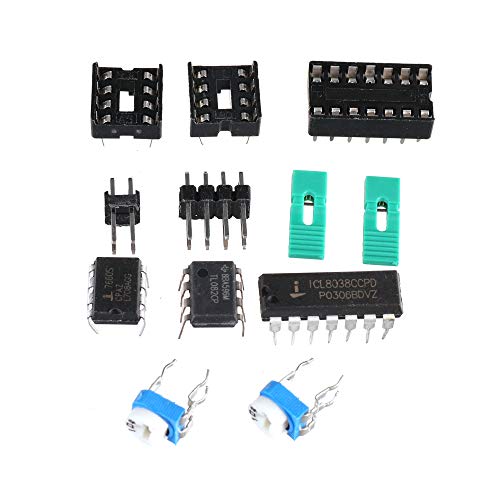 DollaTek ICL8038 High Precision Signal Generator DIY Sinuso?dal Triangle Square Sägezahnausgang 5Hz ~ 400kHz, einstellbare Frequenzamplitude