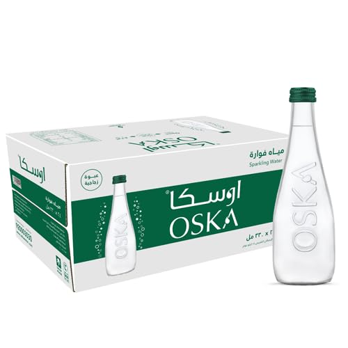 Oska Glass Sparkling Water 330 ml - Pack of 24