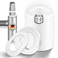 NIMA PARTS Fitschenringe – 60 Stück – Made in Germany – Unterlegscheiben für Zimmertüren (1mm + 2mm)