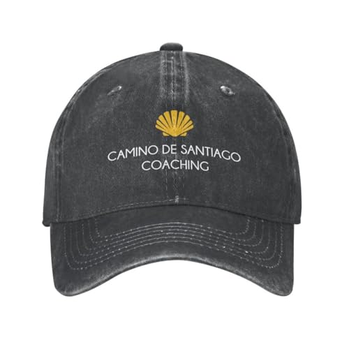 URYRYUI Gorra de béisbol con Estampado Cool Cotton Camino De Santiago De Compostela Concha San Hombre Mujeres Ajustable Adulto Papá Sombrero Primavera Accesorios Deportivos
