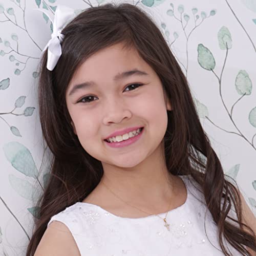 Cherished Moments Sterling Silver and 14K Gold-Plated Cross Necklaces for Godchild Gift with Poem in Gift Box4