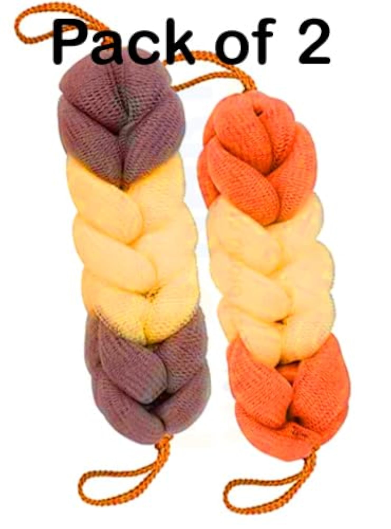 Body Back Scrubber for Bathing, Pack of 2
