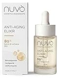 Nuvò – Siero Viso Anti Aging, 30 ml, Contrasta le Rughe, Leviga e Nutre la Pelle, con 80% Bava di Lumaca Bio, Esapeptide-8 e Vitamina E, Adatto per Uomo e Donna, Made in Italy