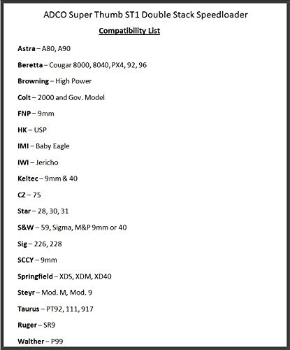 Miniatura 3 de ADCO Super Thumb ST1 Cargador de velocidad doble pila-(negro)