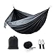 Surwin Hamac d'extérieur de Camping Lit de Couchage Portable, Charge Maximale 300kg Respirant à Séchage Rapide Hamac de Camping en Nylon, pour Terrasse Cour Jardin Plage (140x270cm,11)