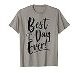 Disney Mickey And Friends Best Day Ever Text T-Shirt