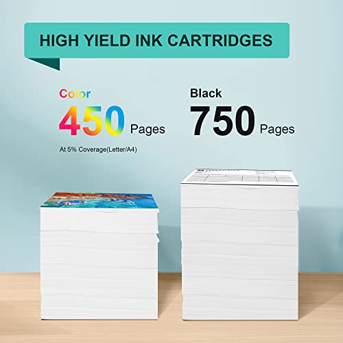 LOFBLAT 300 XL Rigenerato Cartucce per HP 300XL