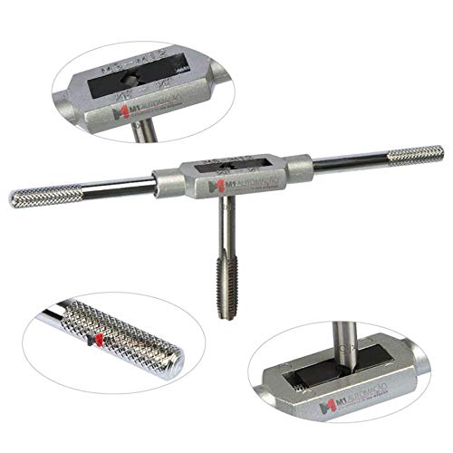 Jogo Profissional de Macho Com 8 Peças Rosca M3 A M12 Rosca Interna De 3 A 12 Mm