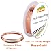 EuTengHao 6 Colors Jewelry Copper Wire Jewelry Beading Wire for Bracelet Necklaces Craft Jewelry Making Supplies (66 Yards,24 Gauge)