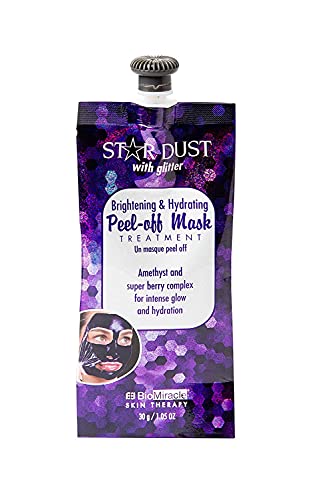 BioMiracle Skin Treatment Mask - Remove Impurities, Brighten Skin, Star Dust Complex, Amethyst and Super Berry