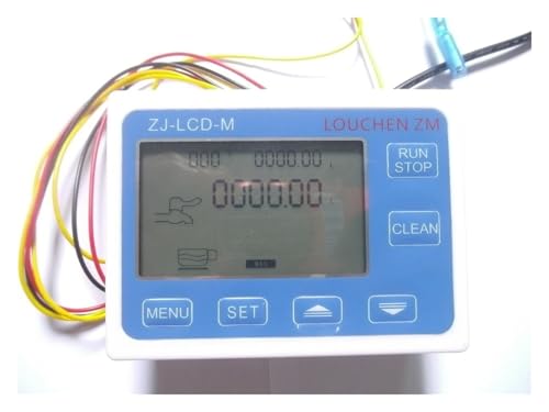 Débitmètre 1.5" LCD pour éviter le gaspillage d'eau 1-120L/min