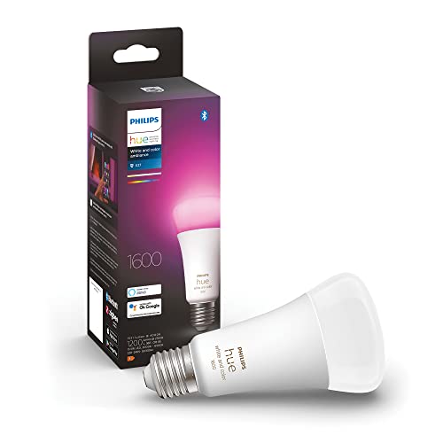 Philips Hue White and Colour Ambiance Smart Light Bulb 100W - 160...